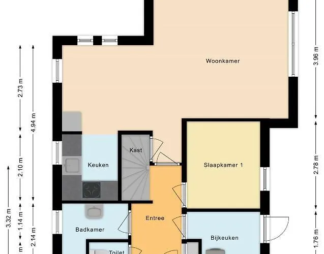 Tatil Evi New 3 Bedroom House 7 People Ewijk